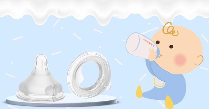 Bộ 2 núm ti Pigeon Plus siêu mềm, cỡ L (6 - 9 tháng)