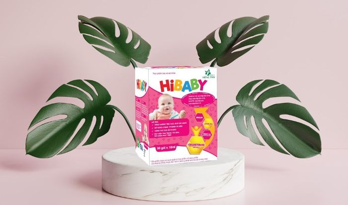 Siro Hồng Tâm Pharmacy HiBaby giúp bé ăn ngon 200 ml (dành cho trẻ từ 1 tuổi)