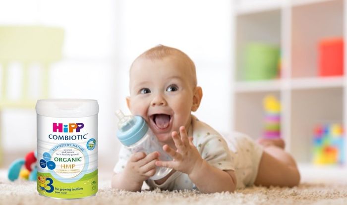 Sữa bột HiPP Organic Combiotic vị nhạt số 3 800g (1 - 3 tuổi)