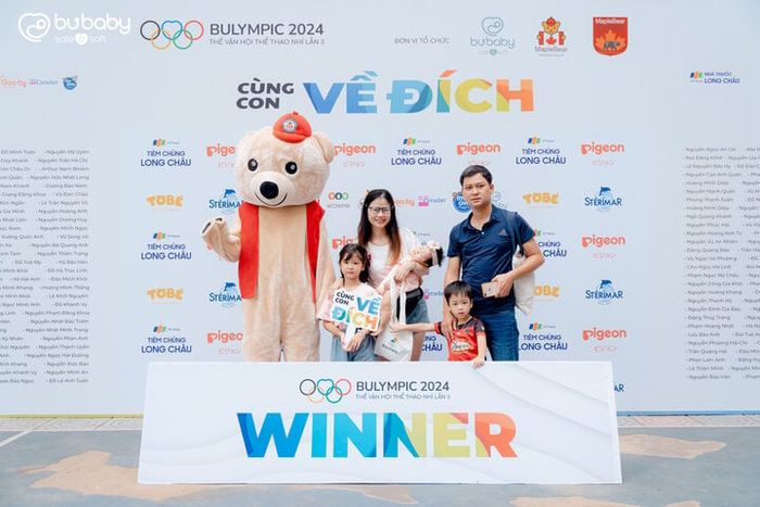 “Thế vận động vui nhộn” đem lại sân chơi đặc sắc cho những thiên thần nhí.