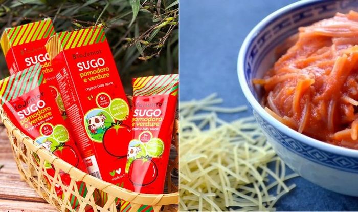 Sốt cà chua ở dạng ống nhỏ gọn, thuận tiện để bảo quản và mang theo sử dụng