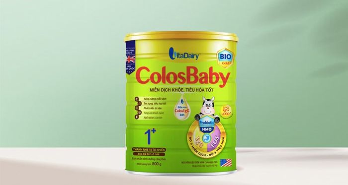 Sữa bột ColosBaby Bio Gold 1+ vị vani 800g (1 - 2 tuổi)