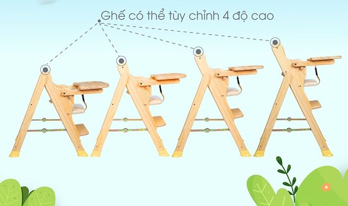 Ghế có thể điều chỉnh độ cao
