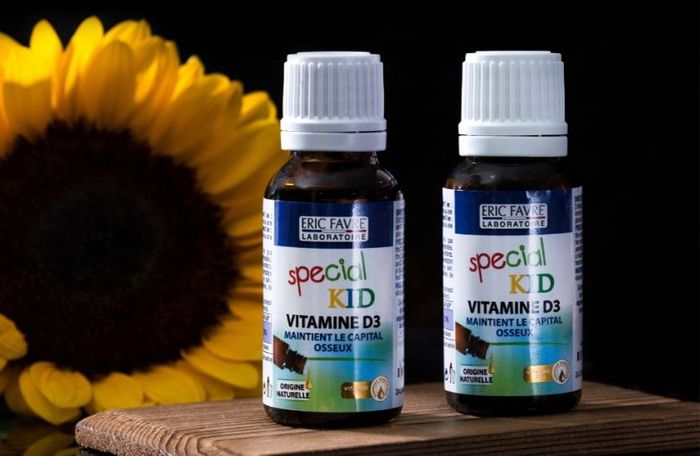 Sản phẩm Vitamin D3 Special Kid được sản xuất dưới dạng siro, mang hương vị thơm ngon