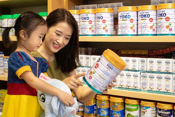 Lựa chọn sữa từ thương hiệu uy tín