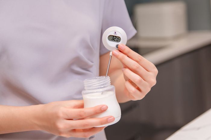 Bảo đảm nhiệt độ pha sữa đúng