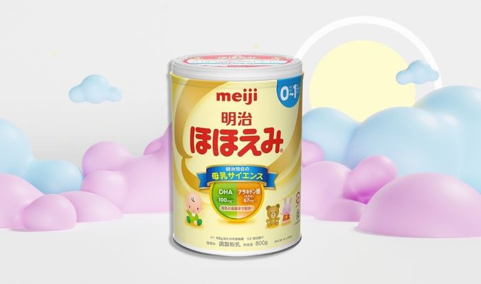Sữa bột Nhật Meiji Hohoemi Milk 800g