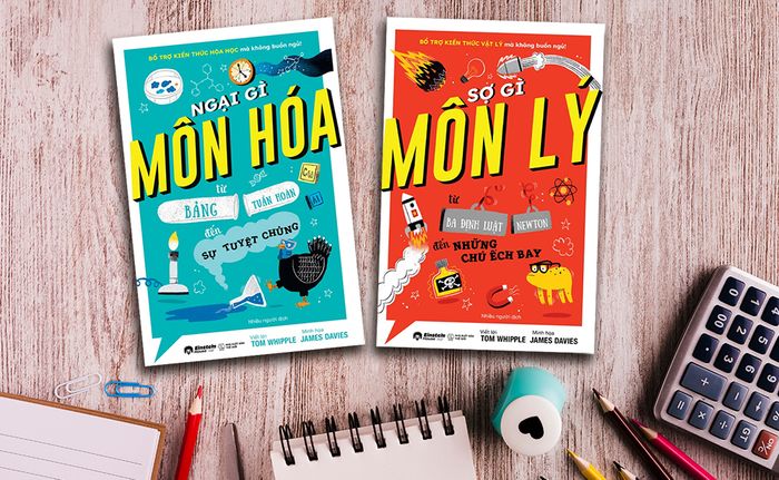 Tập sách học thêm về vật lý và hóa học mà không gây buồn chán cho học sinh cấp hai