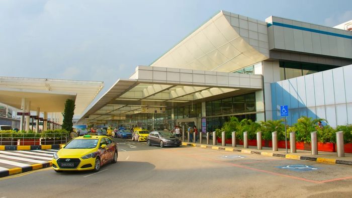 Taxi tại sân bay Singapore Changi