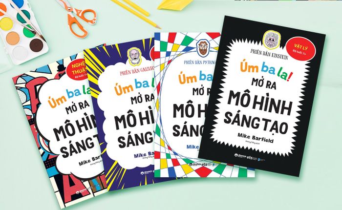 Bộ sách 'Úm ba la - Khơi dậy sự sáng tạo' giúp trẻ phát triển tư duy đa dạng