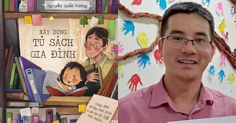 Nguyễn Quốc Vương chia sẻ bí quyết xây dựng tủ sách gia đình thành công.