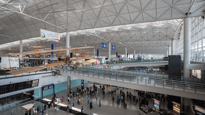 Nhà ga hành khách của sân bay quốc tế Chek Lap Kok