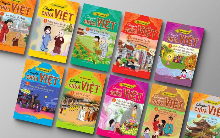 Khám phá ''Chuyện chùa Việt'' qua sách vẽ minh họa