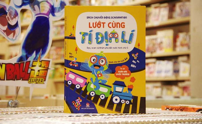 Trẻ em khám phá các tỉnh thành qua sách tương tác chuyển động
