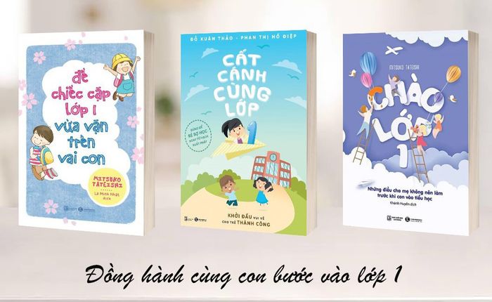 Bộ sách hỗ trợ trẻ tự tin chào đón năm học đầu tiên