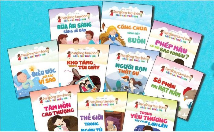 Gieo mầm tình yêu qua bộ sách