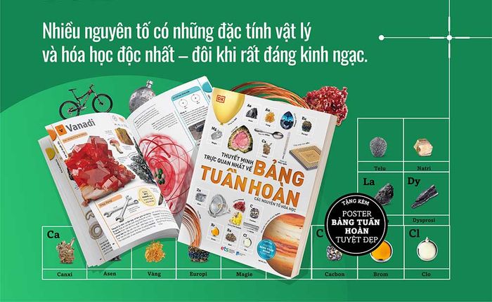 Mỗi nguyên tố đều có câu truyện của riêng mình được kể lại trong Bảng tuần hoàn các nguyên tố hóa học