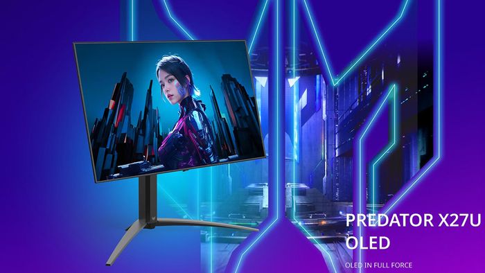 Acer giới thiệu dòng màn hình Gaming OLED mới