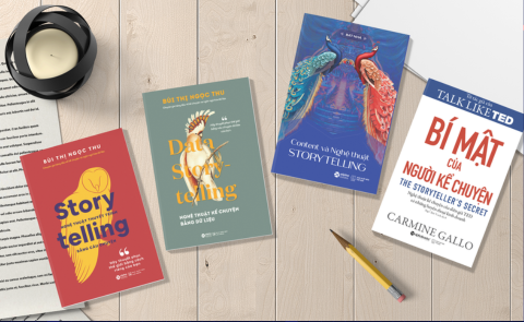 Giao tiếp như một chuyên gia: 4 cuốn sách giúp bạn trở thành một người kể chuyện lôi cuốn
