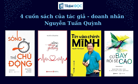 4 cuốn sách của doanh nhân Nguyễn Tuấn Quỳnh
