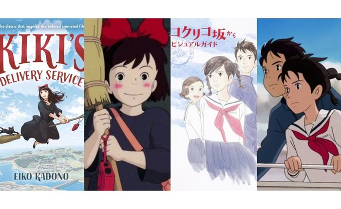 Các tác phẩm điện ảnh của Ghibli chủ yếu dựa trên những cuốn sách nào?