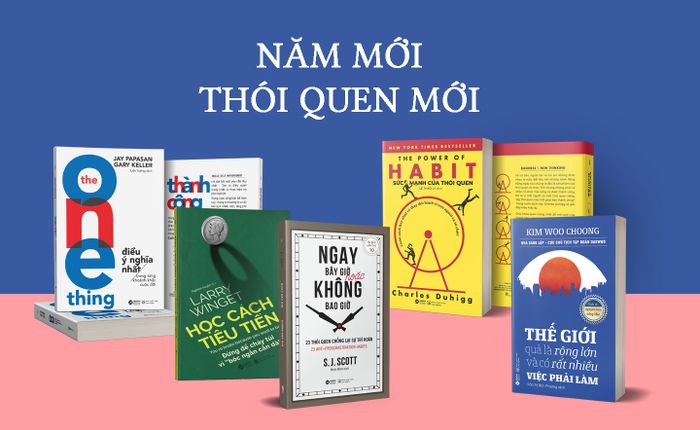 5 quyển sách để giúp bạn tạo ra thói quen tốt trong năm mới