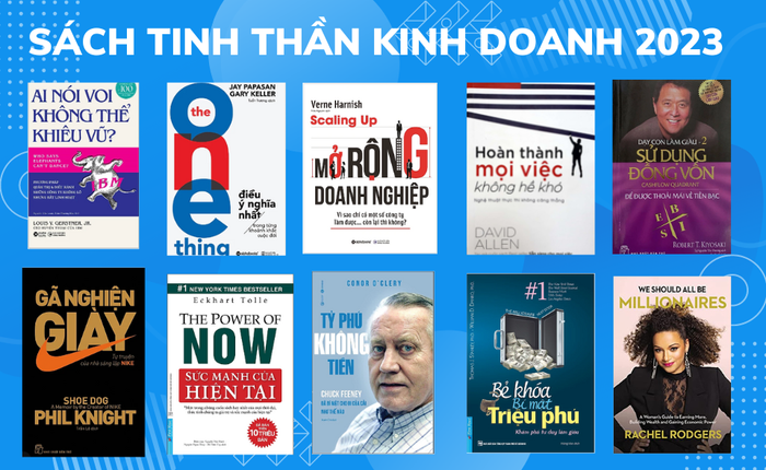12 cuốn sách hàng đầu về tinh thần kinh doanh mà mọi chủ doanh nghiệp nên đọc vào năm 2023