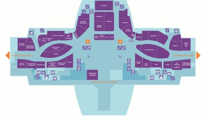 Tầng 2 của Nhà ga vệ tinh của KLIA2