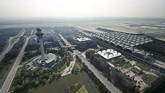Toàn bộ bức tranh của sân bay quốc tế Kuala Lumpur (Malaysia)