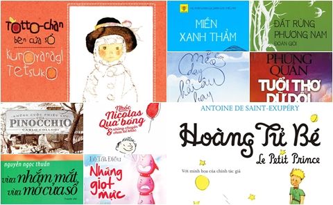 10 cuốn sách dành cho trẻ em đoạt giải Sách Hay trong khoảng thời gian từ 2011 đến 2015