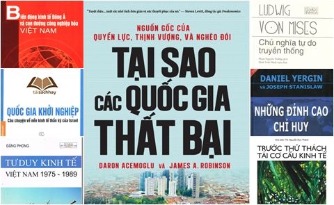 8 cuốn sách Kinh tế được vinh danh trong cuộc thi Sách Hay từ năm 2011 đến 2015
