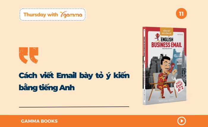 Hướng dẫn viết Email thể hiện quan điểm bằng tiếng Anh