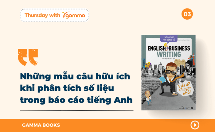 Một số mẫu câu hữu ích cho việc phân tích số liệu trong báo cáo tiếng Anh