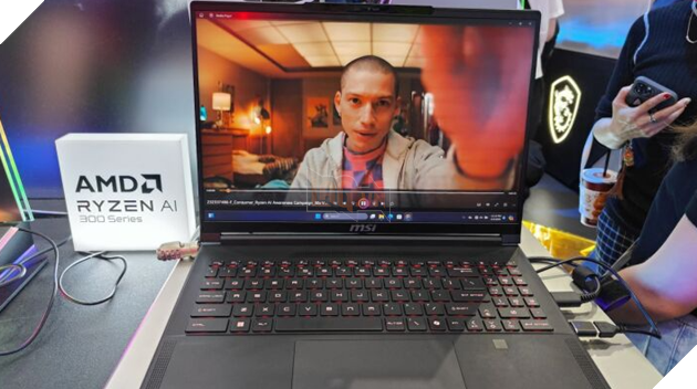 MSI giới thiệu dòng Laptop tích hợp AI và sử dụng Chip AMD