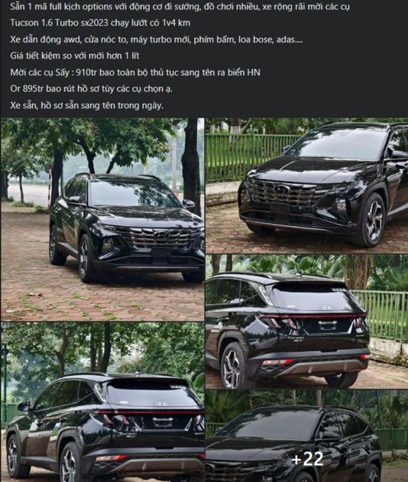 Thông tin mới nhất về chiếc xe Tucson.