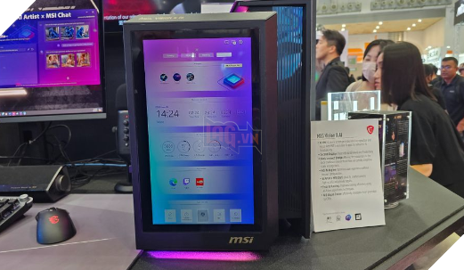MSI Giới Thiệu Dàn PC Để Bàn Với Màn Hình Cảm Ứng Phía Trước