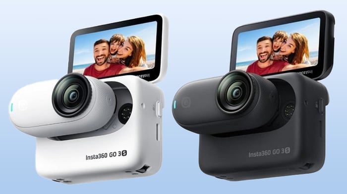 Hình ảnh render của Insta360 Go 3S bị lộ diện