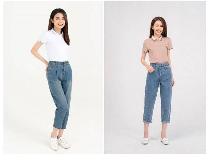 Bộ đôi áo polo và quần jeans là lựa chọn hoàn hảo cho các cô gái trong nhiều hoàn cảnh như đi học, đi làm, dã ngoại, hẹn hò... Bạn có thể tăng thêm nét cá tính và sự năng động cho set đồ này bằng cách phối cùng đôi giày thể thao hoặc các phụ kiện mang phong cách tối giản.