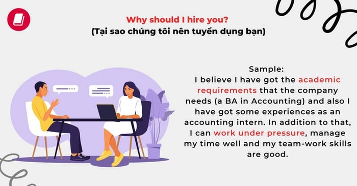 Why should I hire you?