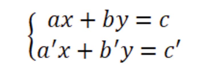 Systems of equations với 2 biến