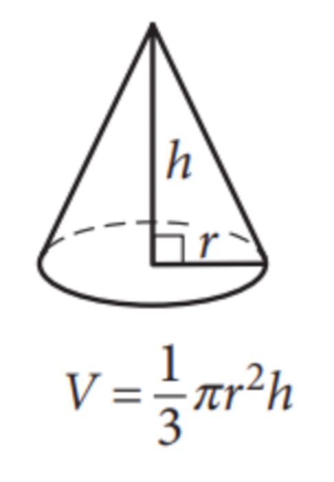 Volume of a Cone
