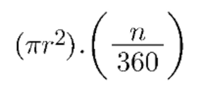 Area of an arc segment