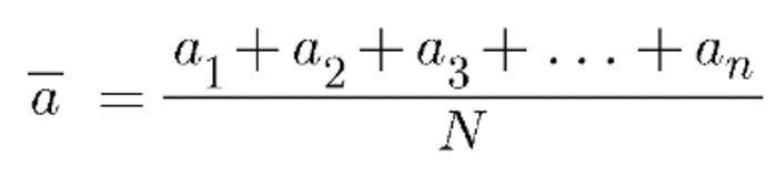 Arithmetic mean