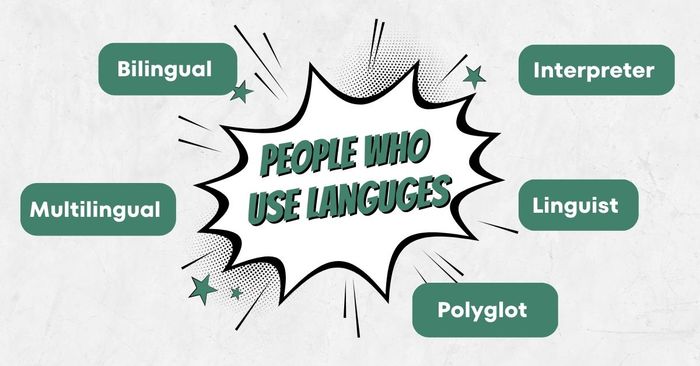Vocabulary referring to language users
