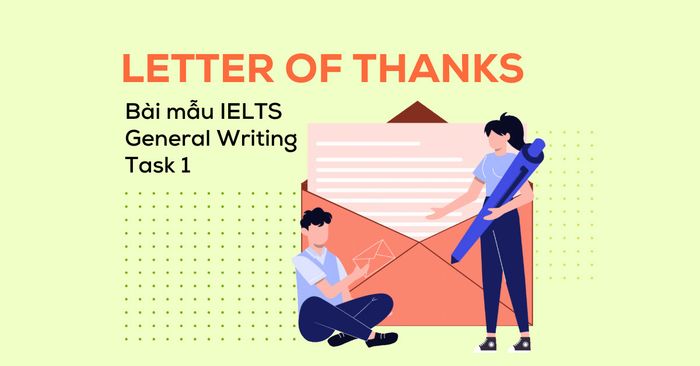 thu cam on letter of thanks bai mau ielts general writing task 1