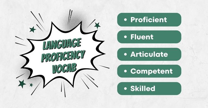 Words describing language proficiency