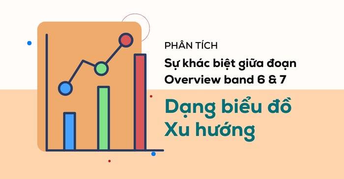 Phân tích sự khác biệt giữa đoạn Mô tả band 6 và 7 trong dạng bài Biểu đồ Xu hướng