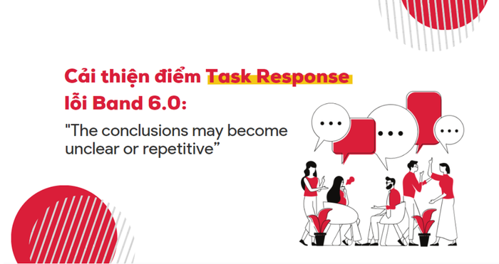 Cải thiện điểm Task Response ở Band 6.0: “The conclusions might become unclear or repetitive”