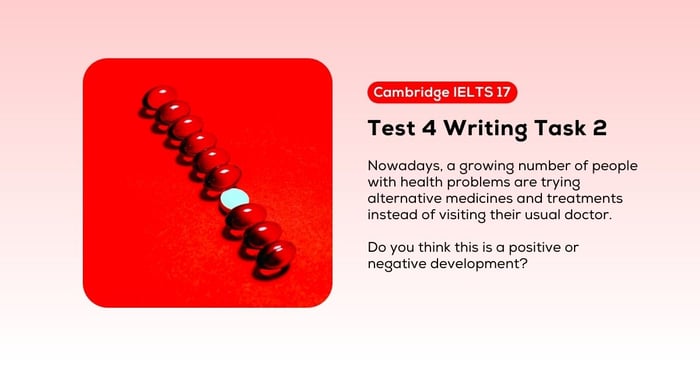 Solving the Cambridge IELTS 17 test 4 writing task 2