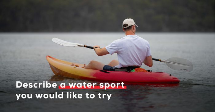 depict a water sport you'd like to try out